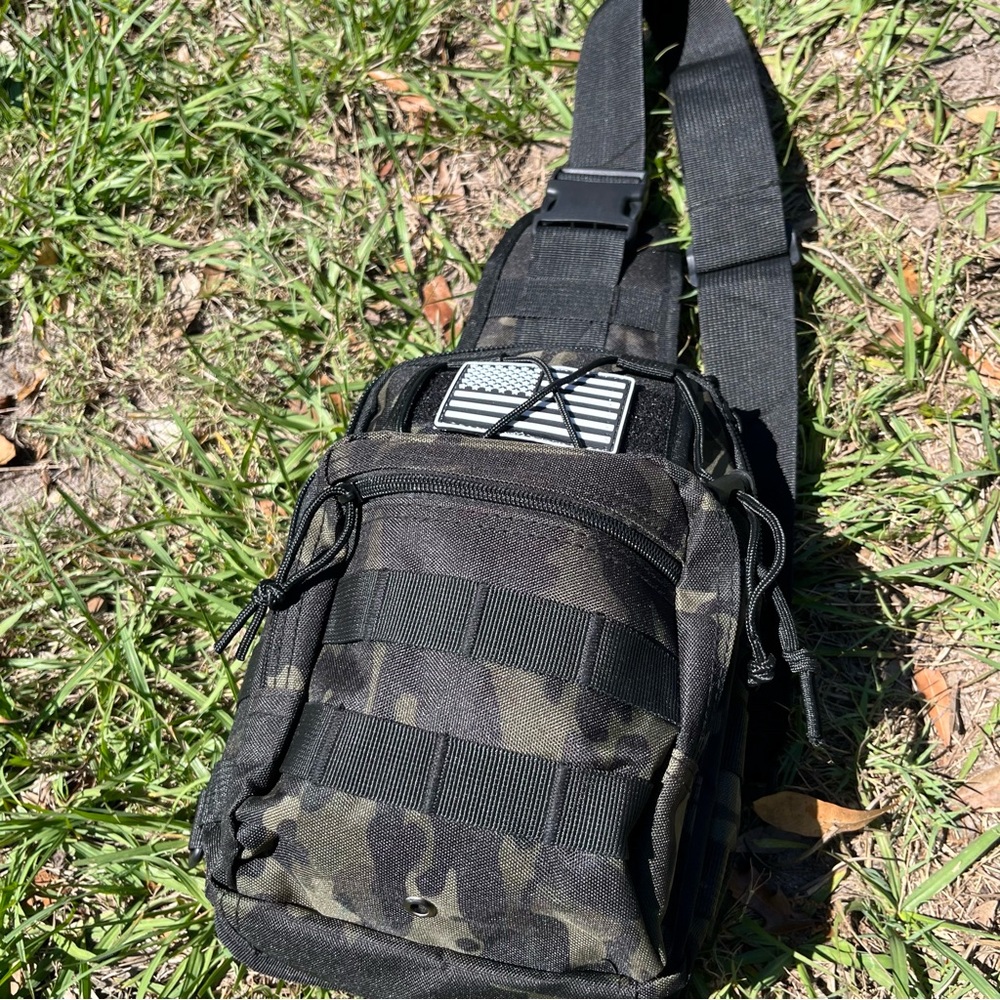 Camouflage Crossbody Bag